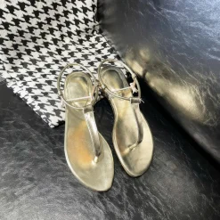 Golden Siren Sandals - Shine brighter than the sun, captivate every gaze